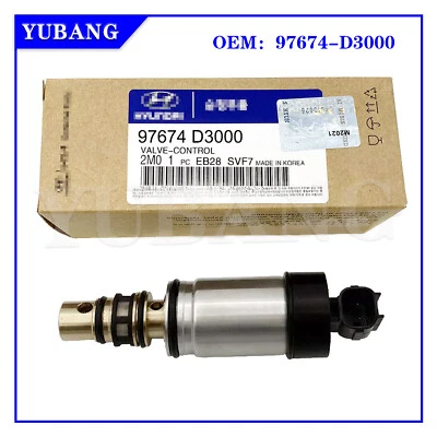 Gen-uine For Tucson Sportage 2016-2020 AC Compressor Control Valve 97674-D3000 - Image 1 of 4