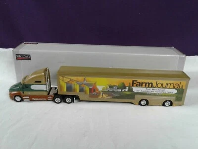 Фермерский журнал «Соевые бобы» Kenworth Cab Drop Deck Bank трейлер Liberty Speccast - Изображение 1 из 4