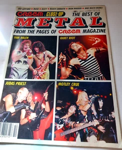 Creem Close Up The Best Of Metal Magazine OCTOBER 1984 VAN HALEN CENTERFOLD - Picture 1 of 6