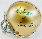 Ronald Darby Signed Notre Dame Fighting Irish Mini Helmet Bills Eagles Ravens K3
