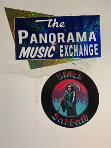 Black Sabbath 5 1/4"" X 5 1/4"" pulgadas Pegatina original de los años 80 - Imagen 1 de 2