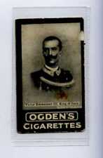 (Jj4439) OGDENS GUINEA GOLD(AUSTRALIA),KING OF ITALY, c1899-1901,#169