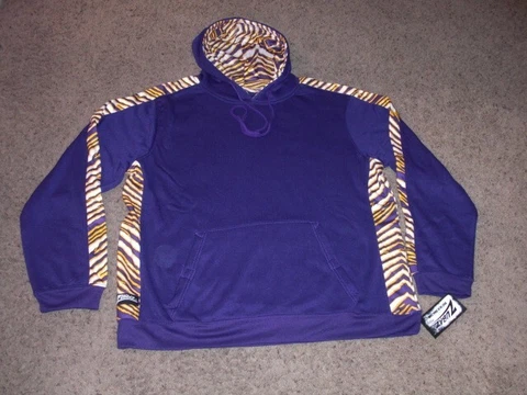 ZUBAZ purple Minnesota Vikings Hoodie Sweatshirt men's XL NEW WITH TAGS NWT Cover