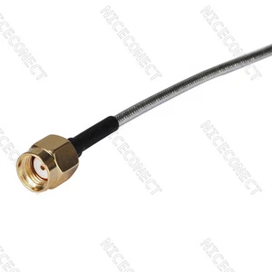 Cable coleta conector extremo expuesto RP-SMA macho (pin hembra) 5 piezas RG405 20 cm - Imagen 1 de 1