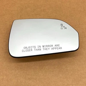 OEM 13-15 Lincoln MKZ Right Side View Door Mirror Blind Spot Heated Glass - Foto 1 di 5