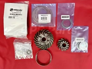 New OEM Mercury Standard 12/21 Forward and Pinion 1.75:1 Gear Set # 8M0078258 - Foto 1 di 7