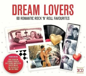 DREAM LOVERS - 60 ROMANTIC ROCK'N'ROLL FAVOURITES - VARIOUS ARTISTS (NEW 3CD) - Picture 1 of 1