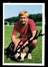 Gerhard Kentschke 1 FC Kaiserslautern Bergmann collectible picture 1967-68 original sign