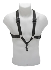 BG France Male Saxophone Harness Strap W/ Plastic Snap Hook - S40SH - Picture 1 of 2