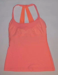 LULULEMON SCOOP ME UP CANOTTA PIZZAZ YOGA CORSA ALLENAMENTO DANZA LOUNGE USATA IN OTTIME CONDIZIONI taglia 4 - Foto 1 di 6