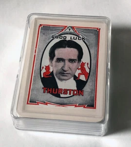 HOWARD THURSTON THROWOUT CARD PLAYING CARDS / Custom Magic Playing Cards - Picture 1 of 5