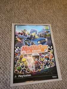 Original Official PlayStation ModNation Racers Gaming Poster A2 - Picture 1 of 3