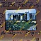 Vintage 35mm Slide - BELGIUM 1957 Bastogne Mardasson Memorial - Red Border