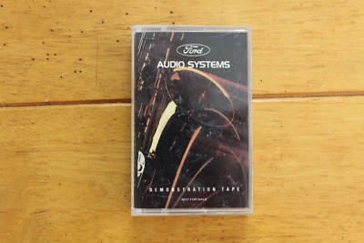 FORD AUDIO SYSTEMS DEMONSTRATION TAPE CASSETTE TAPE PROMO [i4-T7] - Image 1 of 4
