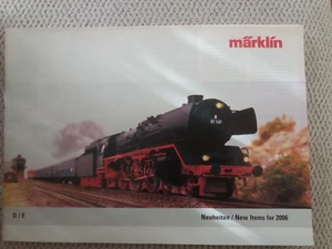 Folleto Märklin de novedades 2006, Neuheiten 2006,  Aleman e Ingles,  D/E - Imagen 1 de 1