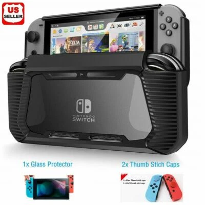 Funda Híbrida para Nintendo Switch Resistente Goma Snap On Cubierta Rígida TPU Foto 1 de 4
