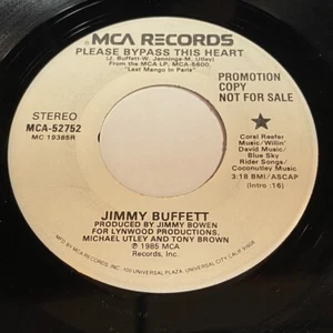 Jimmy Buffett: Please Bypass This Heart / (Same) 45 - MCA Records - Picture 1 of 2