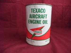  Vintage TEXACO Flugzeugmotoröl - Bild 1 von 8