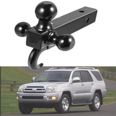 Gancho receptor de montaje triple bola para remolque Toyota 4Runner 2"" clase 3 4 Foto 1 de 4
