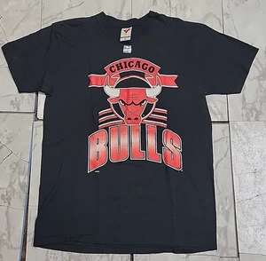 Vintage Artex Chicago Bulls NBA Deadstock Shirt Men L Single Stitch Made In USA - Picture 1 of 11