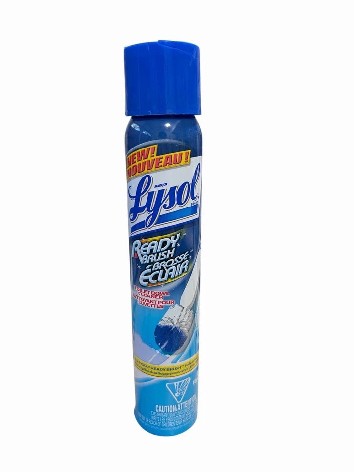 4x Lysol Ready Brush Toilet Bowl Cleaner Refill Recharge 7oz Can Discontinued