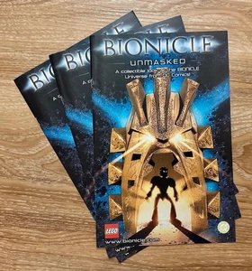 Lot of (3) BIONICLE UNMASKED 4 Page PROMO (2003) DC Comics/LEGO - Picture 1 of 3