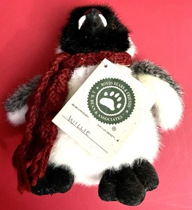 Peluche The Boyds Collection Pinguino Willie 8 pollici - Foto 1 di 6