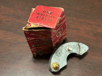 Новый из старых запасов Lucas 418321 Distributor Advance Weight - Austin-Healey, MG TD/TF и т.д. - Изображение 1 из 3