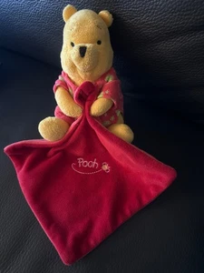 Doudou Peluche winnie l'ourson ours bear simba toys mouchoir Disney Nicotoy pooh - Picture 1 of 4