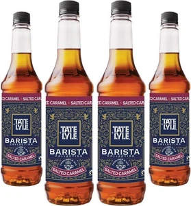 Tate & Lyle Barista Salted Caramel Coffee Syrup 4x750ml - Picture 1 of 1