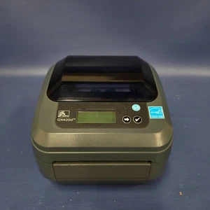 Impresora de etiquetas térmicas directas Zebra GX420 (fuente de alimentación incluida) - Imagen 1 de 6