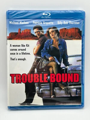 Trouble Bound (1993) Blu-ray Michael Madsen Patricia Arquette Action Comedy NEW Foto 1 de 3
