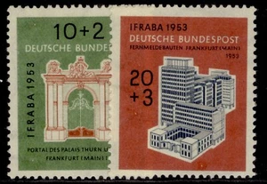 GERMANY FDR SG1097-1098, 1953 Philatic exhibition set, UNUSED. Cat £62. - Picture 1 of 1