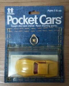 Vintage Tomy Pocket Cars Vette Racer Year 1982 Japan Made