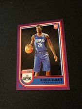 2022-23 Panini Hoops Moussa Diabate Purple Parallel Rookie