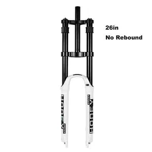 Mountain Bike DH Shoulder Air Fork 26 27.5 29Inch Straight Tube Hand Lock Fork - Picture 1 of 42