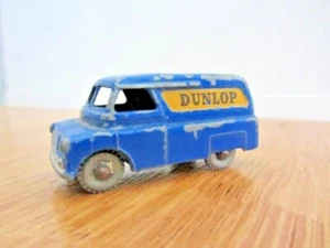 LESNEY blue DUNLOP VAN No.25 GREY WHEELS ORIGINAL UNRESTORED - Picture 1 of 6