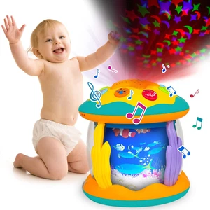 Baby Toys 6 to 12 Months Musical Light Up Tummy Time Infant Toys 3 6 7 8 9 12 18 - Picture 1 of 7