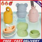 9 Pcs Animals Bathtub Toys Stackable Bathtime Toy Gifts for Babies Toddlers