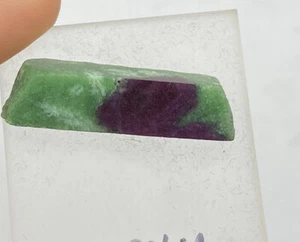 RUBIN ZOISIT FREEFORM Ruby Zoisite , Cabochon Tanzania - Picture 1 of 2