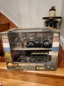 "RARE" ULTIMATE SOLDIER 21 CENTURY TOYS MERRILLS WWII MARAUDERS 1/18 NEW - Picture 1 of 12