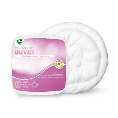 Duvet 18.0 Tog Extra Winter Warm Anti-Allergy Hollowfibre Polypropylene Quilt - Image 1 of 4