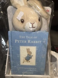 The Tale of Peter Rabbit 9" Plush Toy & Book Set Beatrix Potter, 0+ Months New - Bild 1 von 3
