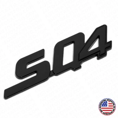 For Maserati Ghibli Quattroporte SQ4 Black Trunk Lid Nameplate Logo Emblem Badge - Image 1 of 4