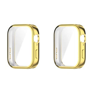 TPU Case Soft Full Bumper Screen Protective Cover for Huawei Watch Fit 3 (Gold) - Zdjęcie 1 z 9