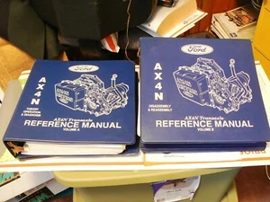1991 92 93 94 95 1996 Ford AX4N Transmission Reference Service Shop Manual - Picture 1 of 3