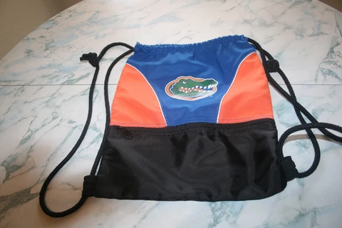Florida Gators Drawstring Backpack with Two Compartments Cover