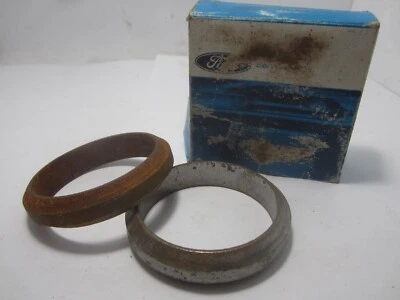 Juego de juntas de brida de tubo de escape Ranchero 65-76 Ford serie F 66-69 C6TZ-9450-B Foto 1 de 4
