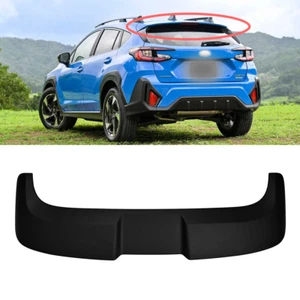 Fit 2024 Subaru Crosstrek Rear Roof Spoiler Wing ABS Matte Black E7210FN020V2 - Picture 1 of 11