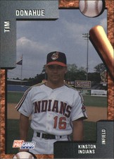 1992 Kinston Indians Fleer/ProCards #2483 Tim Donahue